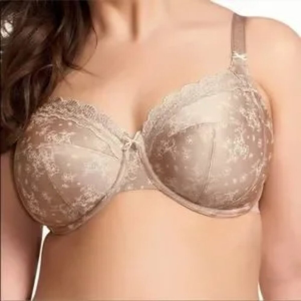Elomi "Abi" Underwire Ultra-Support Bra EL8100 Size 40FF